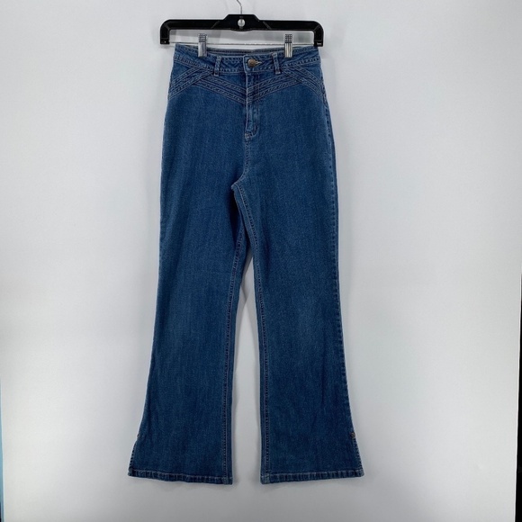 725 Originals Jeans Girls Size 16 Flare Leg Washed Blue Retro Y2k - Picture 1 of 10